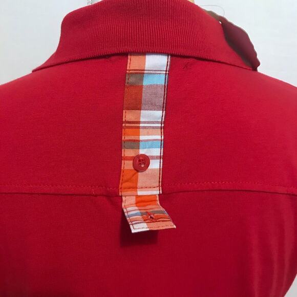More to Love NWT Red Polo Shirt Women Various - Picture 10 of 13
